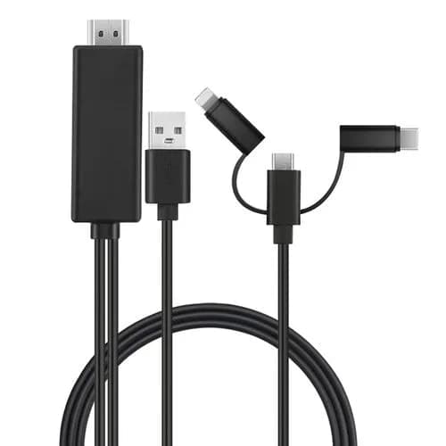 3-in-1 HDTV Universal Cable (HDMI+VGA+AV)