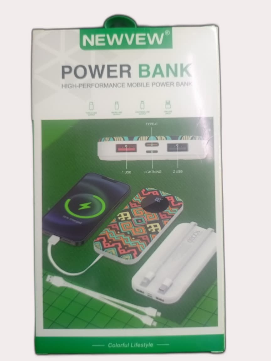 NEWVEW Tribal 10000 mAh powerbank